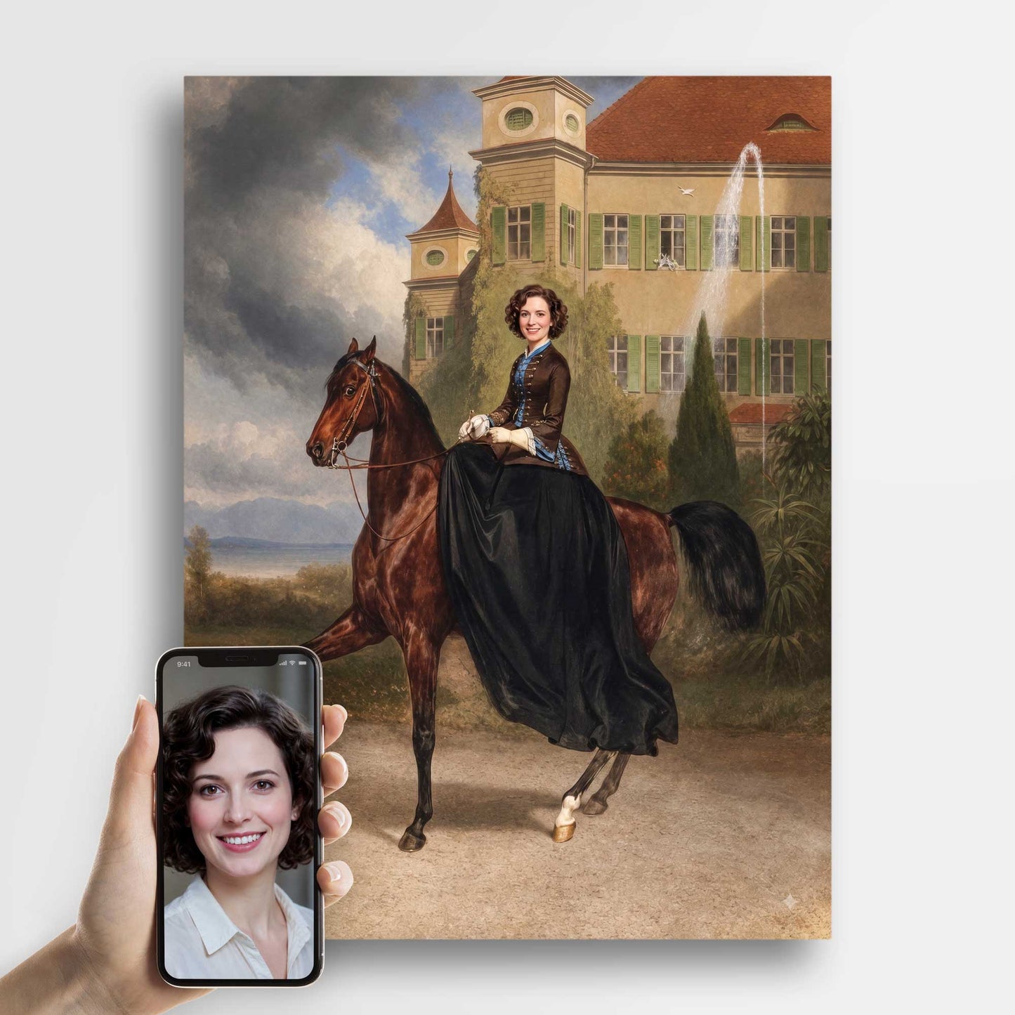 The Equestrian Lady