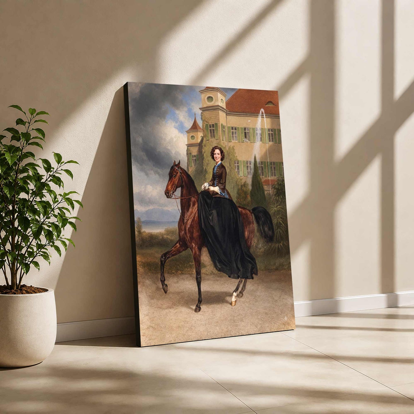 The Equestrian Lady