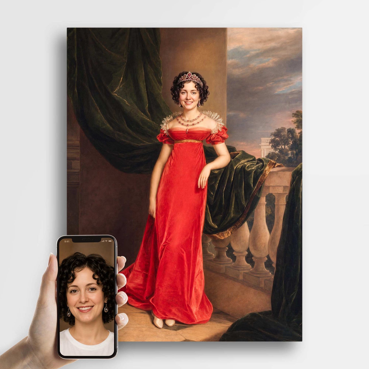 The Lady in Red