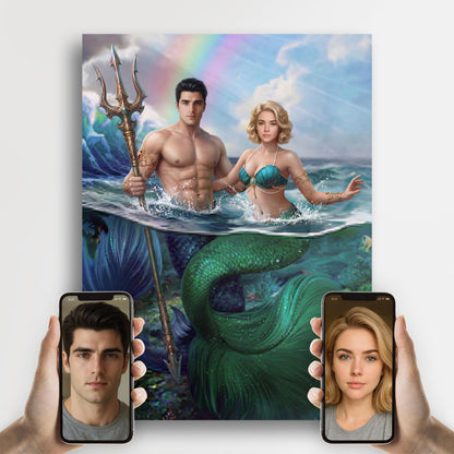 The Mermaid Couple